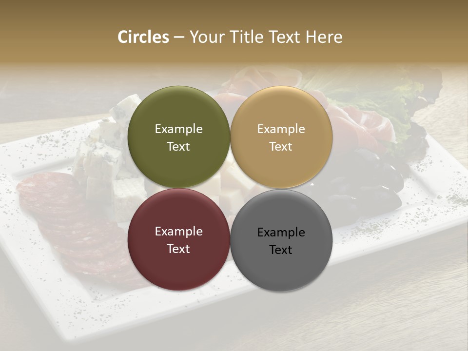 Meal Sauceboat Fresh PowerPoint Template