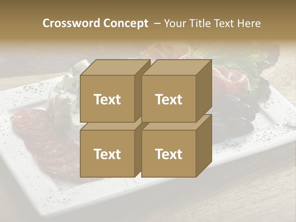 Meal Sauceboat Fresh PowerPoint Template