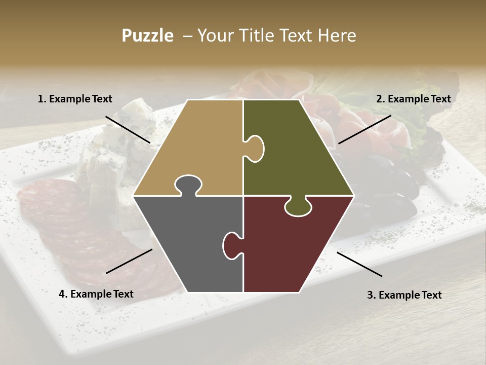 Meal Sauceboat Fresh PowerPoint Template