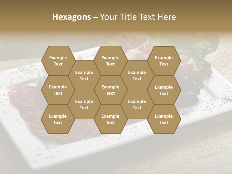 Meal Sauceboat Fresh PowerPoint Template