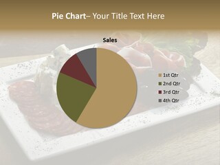 Meal Sauceboat Fresh PowerPoint Template