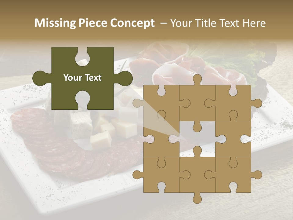 Meal Sauceboat Fresh PowerPoint Template