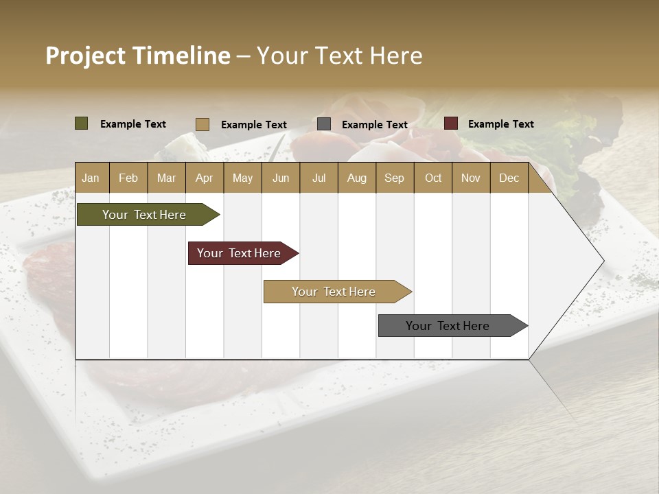 Meal Sauceboat Fresh PowerPoint Template