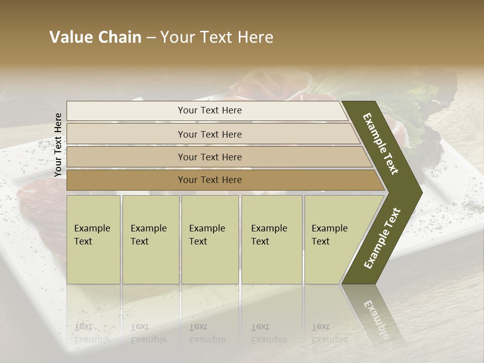 Meal Sauceboat Fresh PowerPoint Template