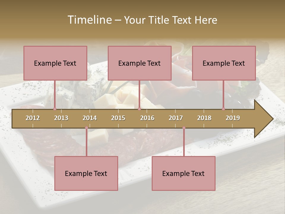 Meal Sauceboat Fresh PowerPoint Template