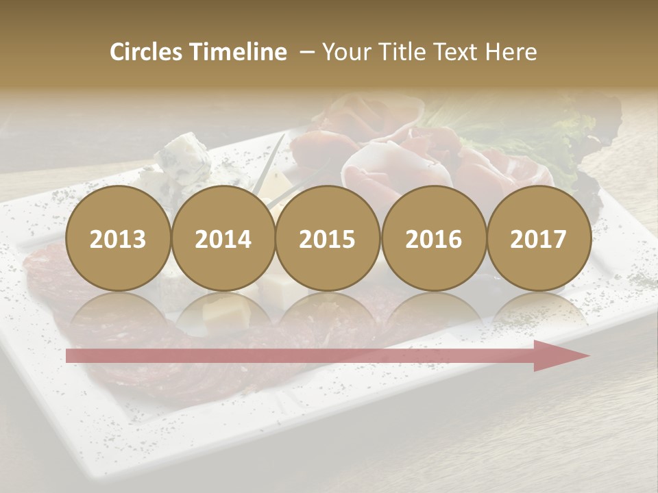 Meal Sauceboat Fresh PowerPoint Template