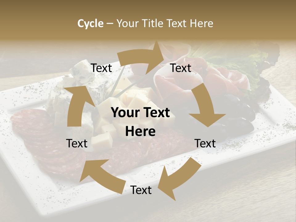 Meal Sauceboat Fresh PowerPoint Template