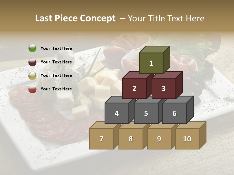 Meal Sauceboat Fresh PowerPoint Template