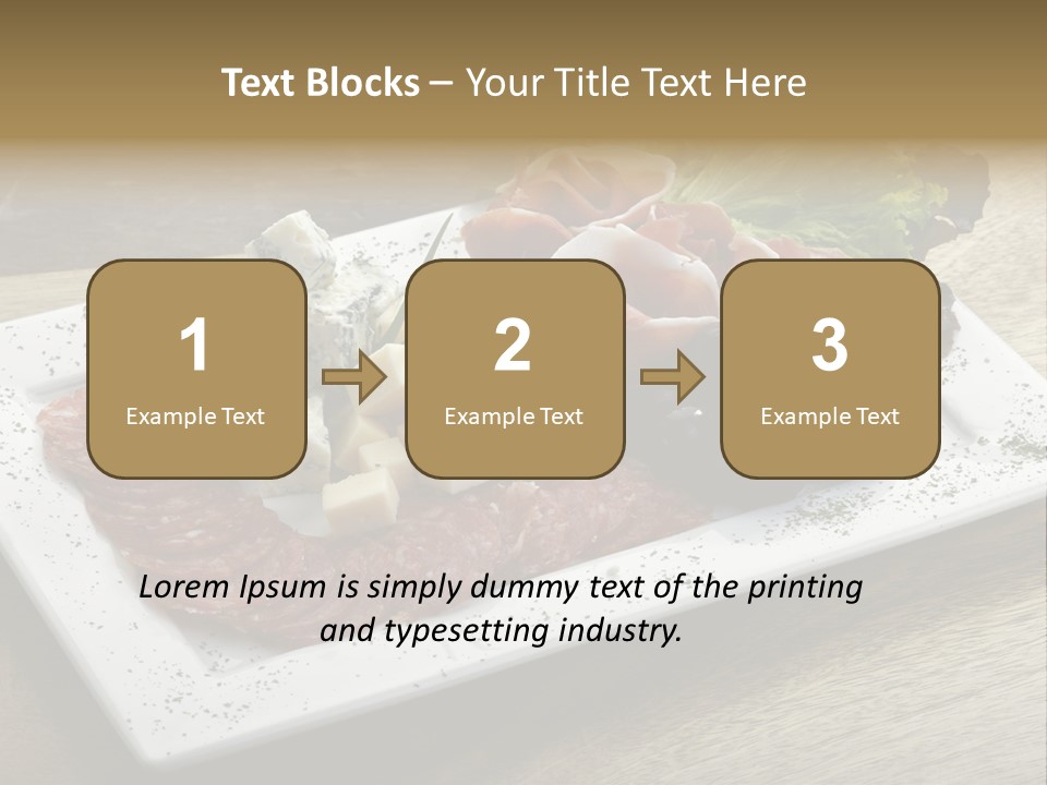 Meal Sauceboat Fresh PowerPoint Template