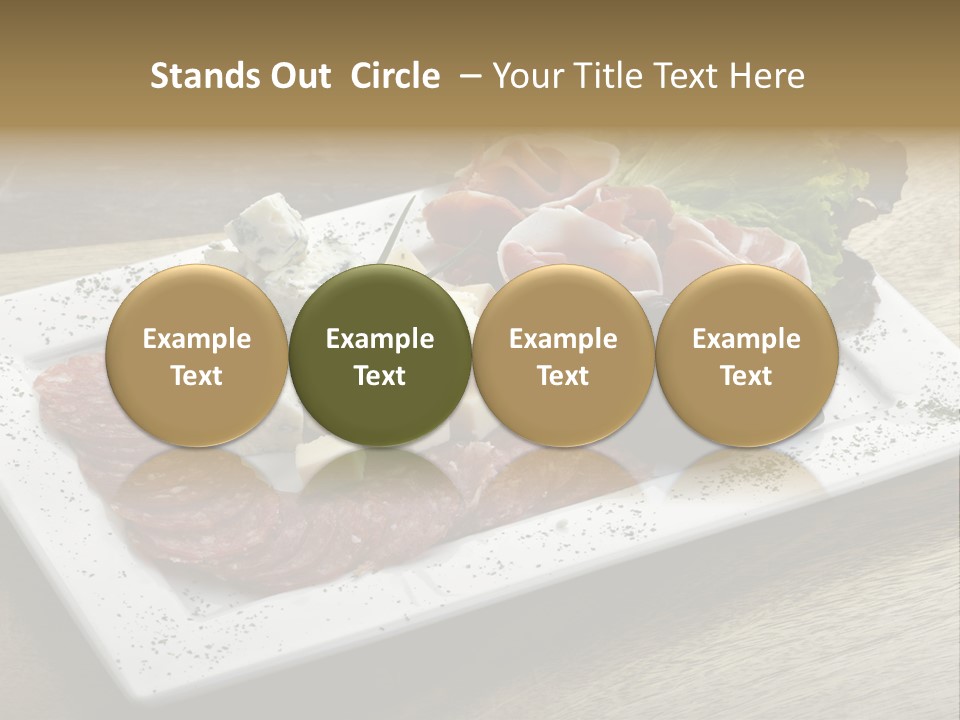 Meal Sauceboat Fresh PowerPoint Template