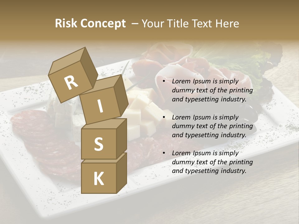 Meal Sauceboat Fresh PowerPoint Template