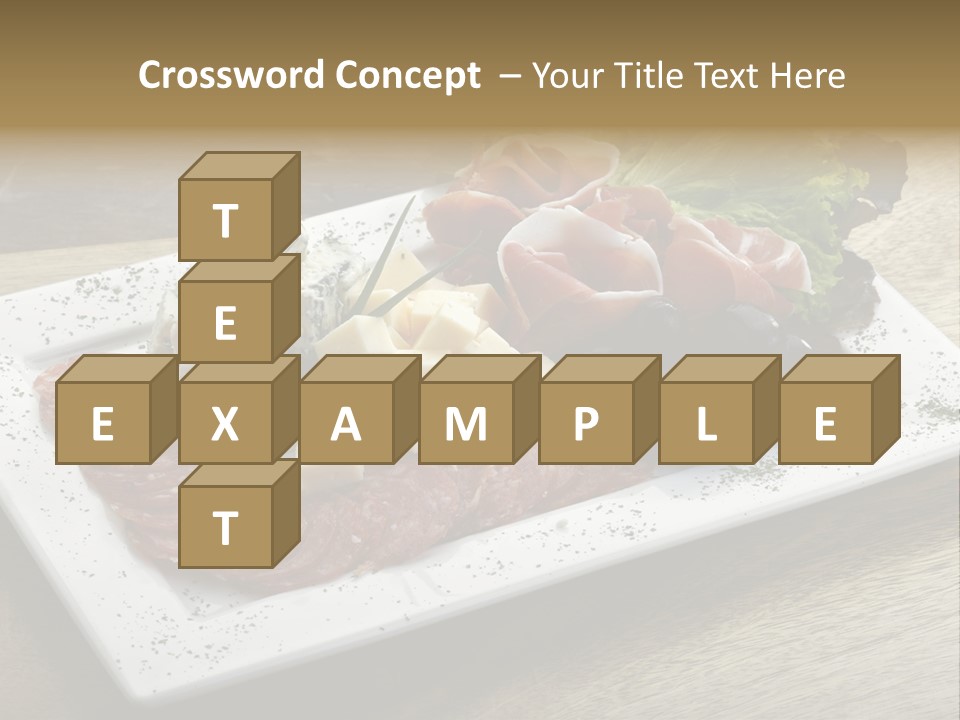 Meal Sauceboat Fresh PowerPoint Template