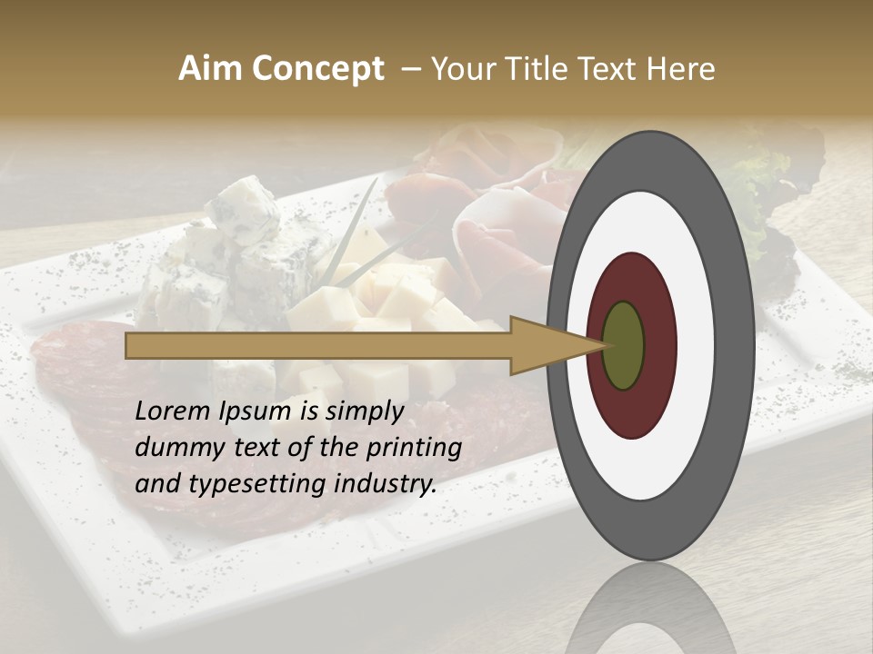 Meal Sauceboat Fresh PowerPoint Template