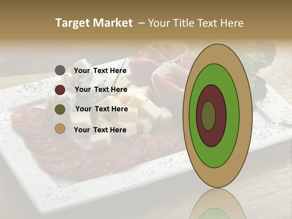 Meal Sauceboat Fresh PowerPoint Template