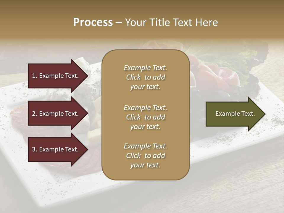 Meal Sauceboat Fresh PowerPoint Template