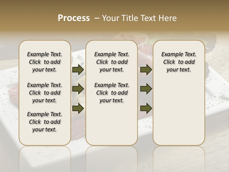 Meal Sauceboat Fresh PowerPoint Template