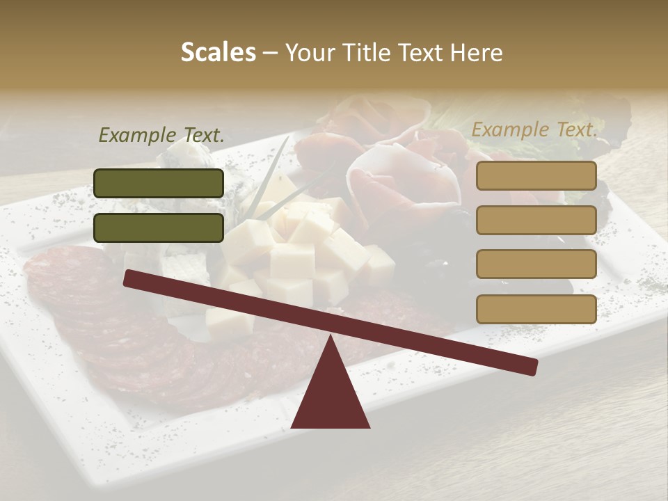 Meal Sauceboat Fresh PowerPoint Template