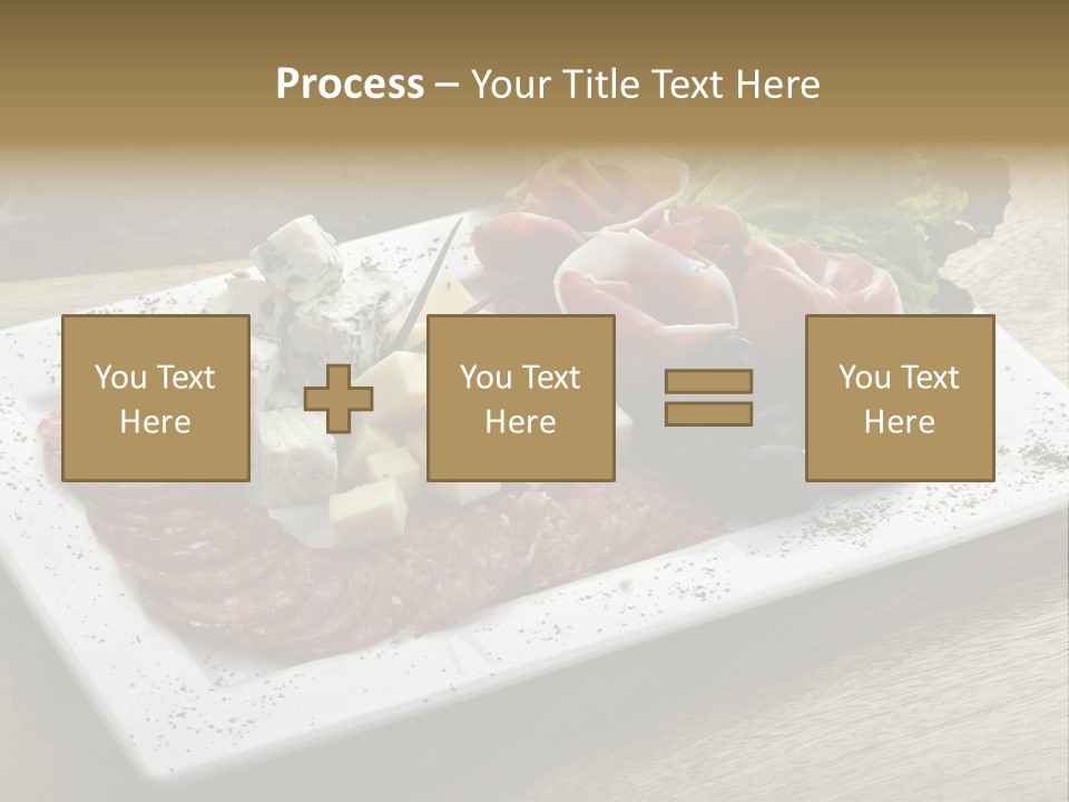 Meal Sauceboat Fresh PowerPoint Template