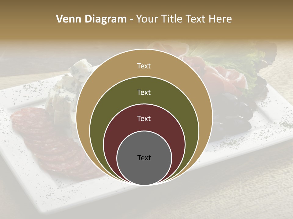 Meal Sauceboat Fresh PowerPoint Template