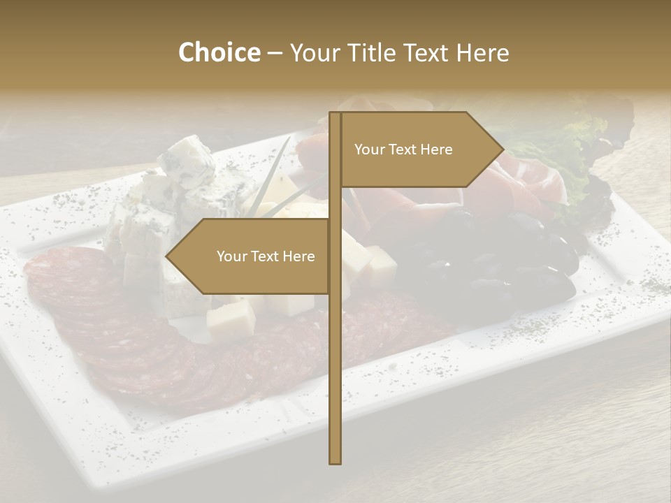 Meal Sauceboat Fresh PowerPoint Template