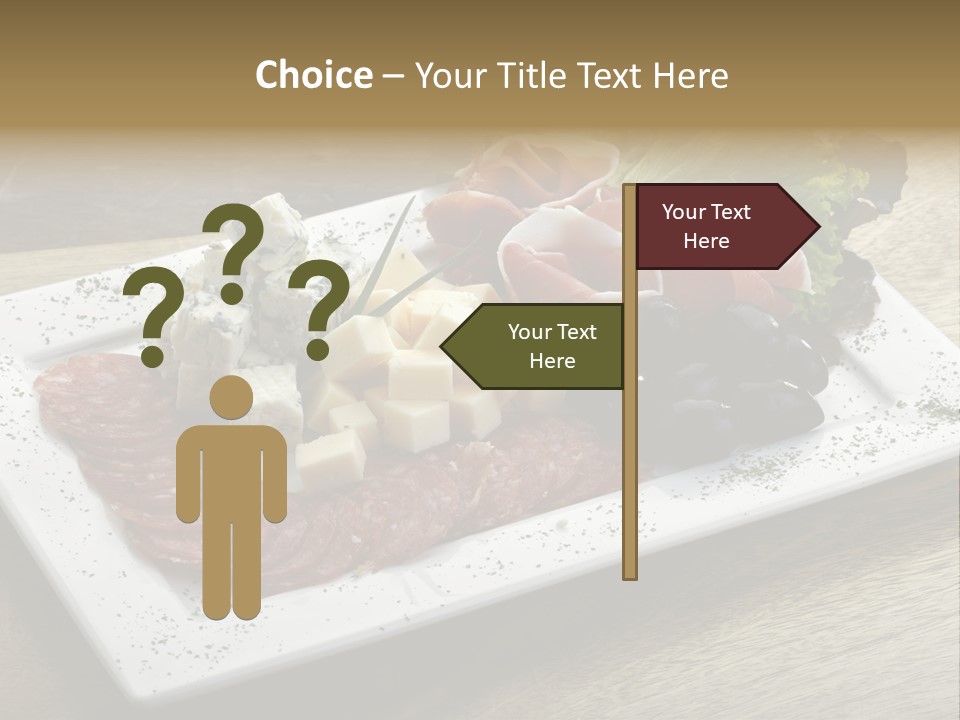 Meal Sauceboat Fresh PowerPoint Template