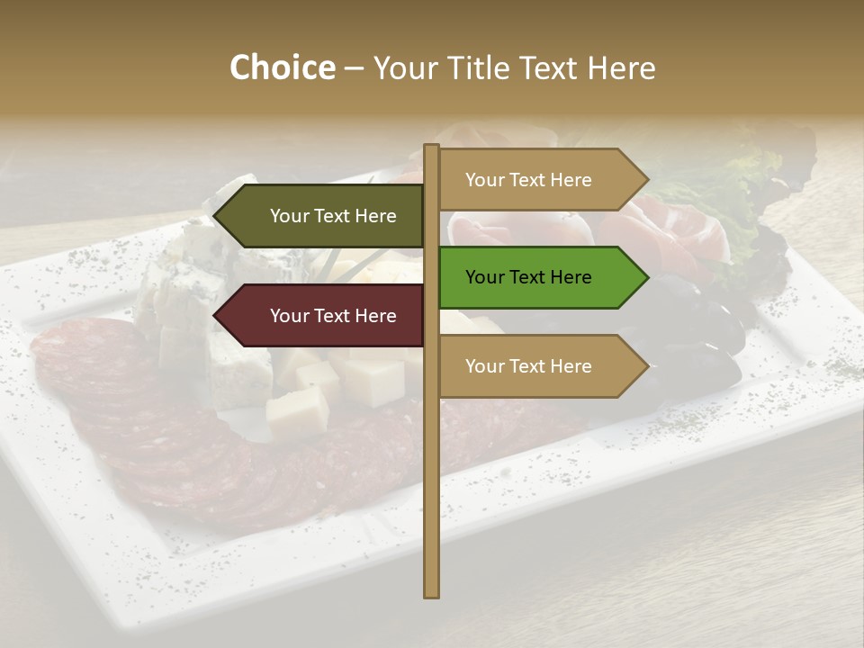 Meal Sauceboat Fresh PowerPoint Template