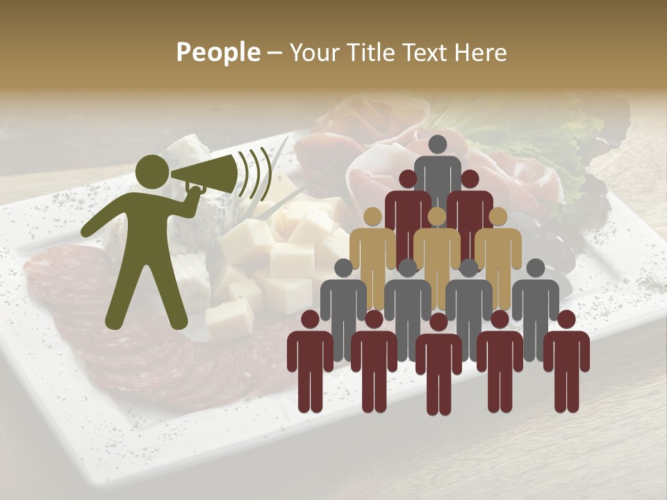 Meal Sauceboat Fresh PowerPoint Template