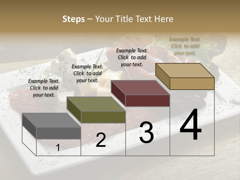 Meal Sauceboat Fresh PowerPoint Template