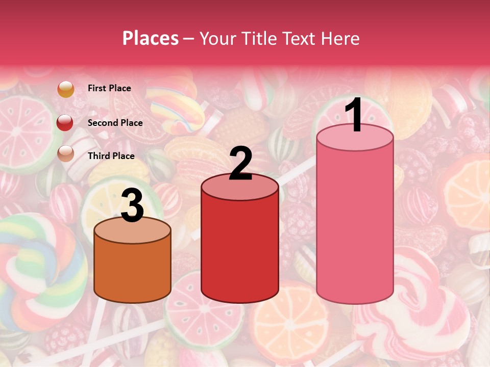 Many Sweet Food PowerPoint Template