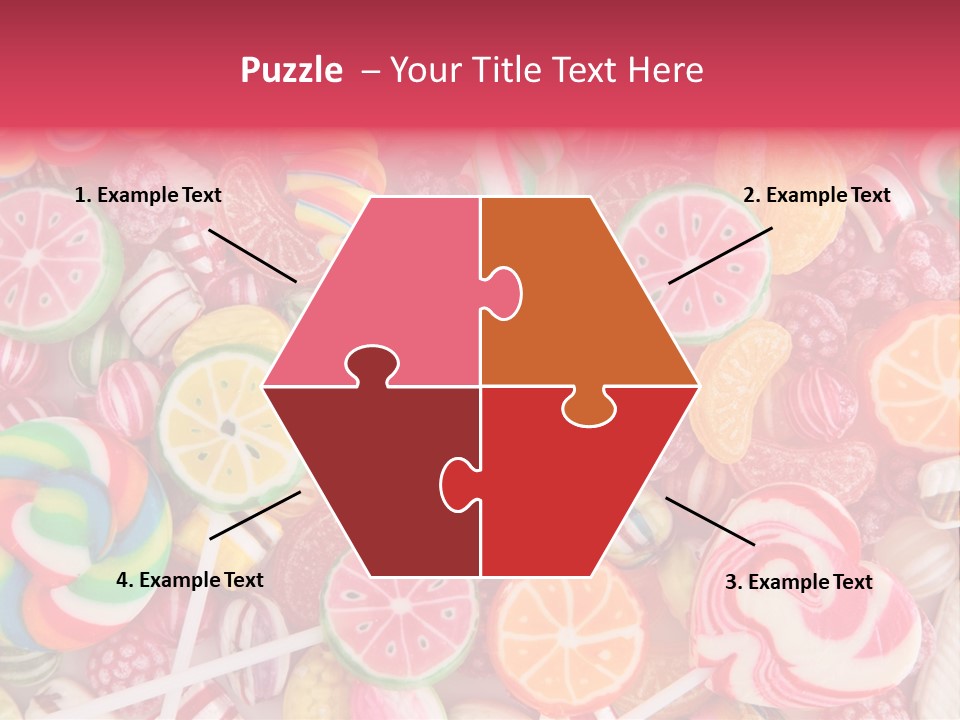 Many Sweet Food PowerPoint Template