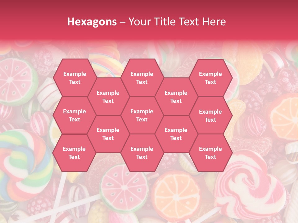 Many Sweet Food PowerPoint Template