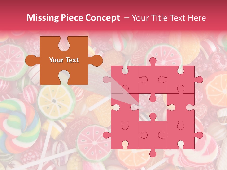 Many Sweet Food PowerPoint Template