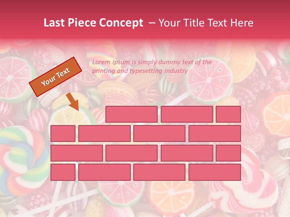 Many Sweet Food PowerPoint Template