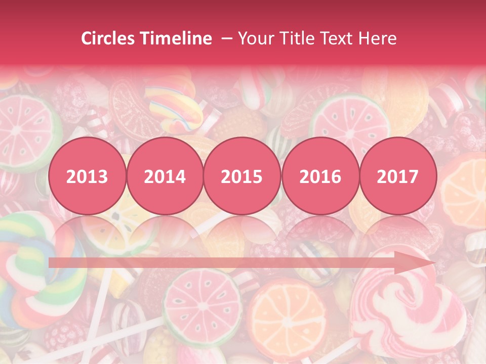 Many Sweet Food PowerPoint Template