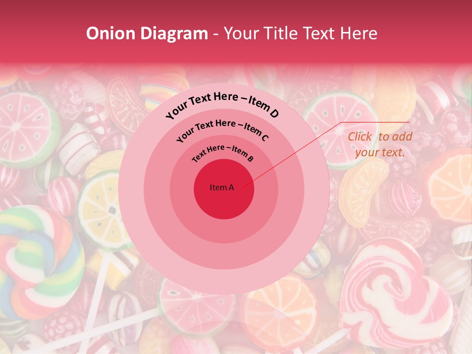 Many Sweet Food PowerPoint Template