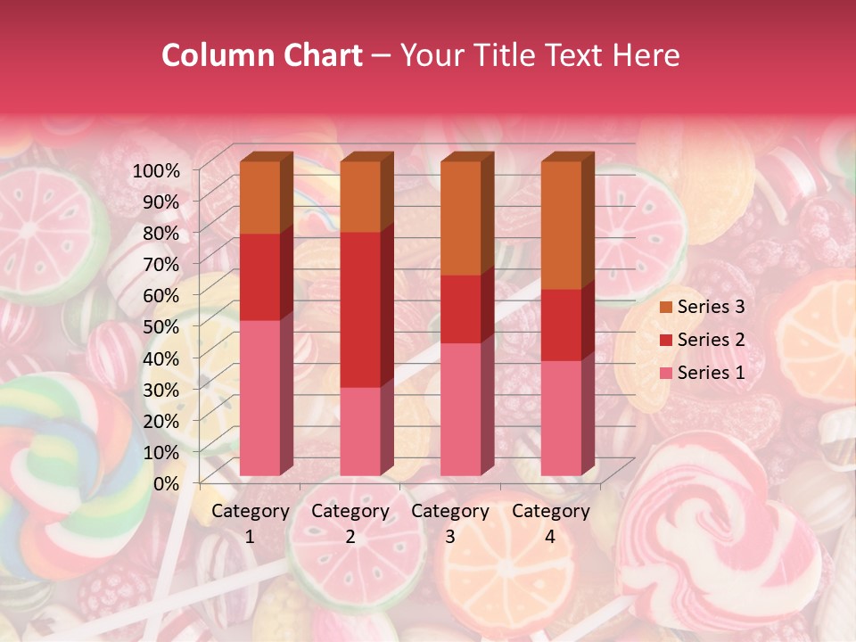 Many Sweet Food PowerPoint Template