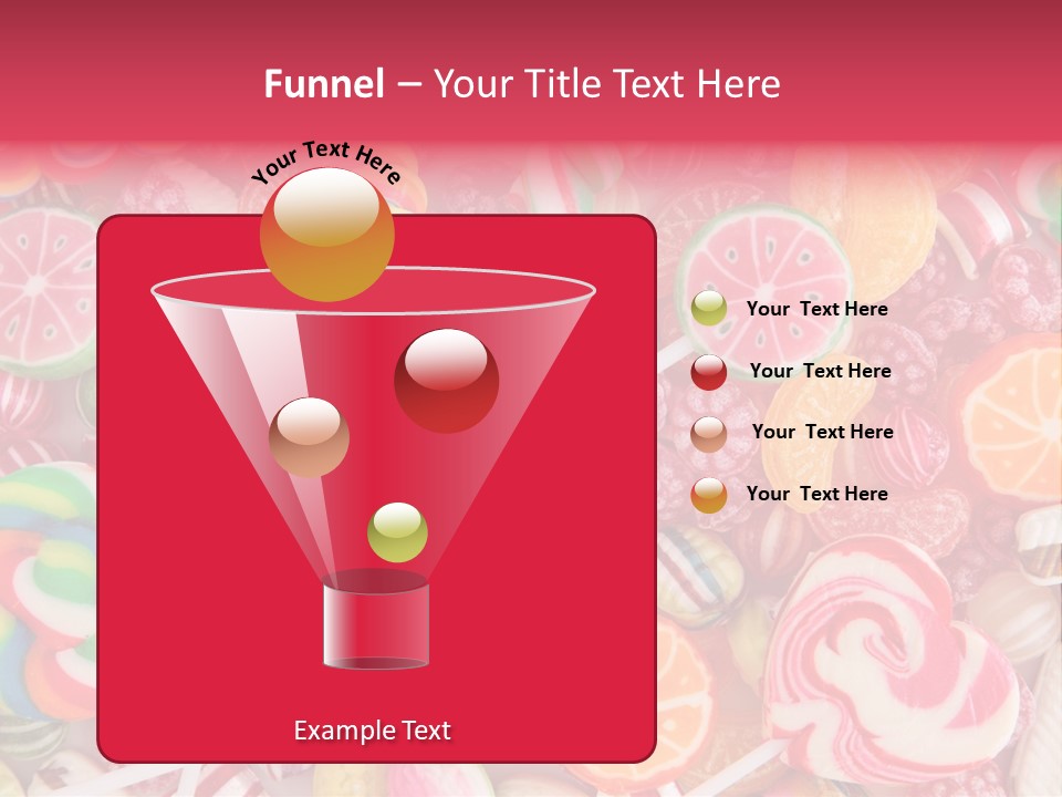 Many Sweet Food PowerPoint Template