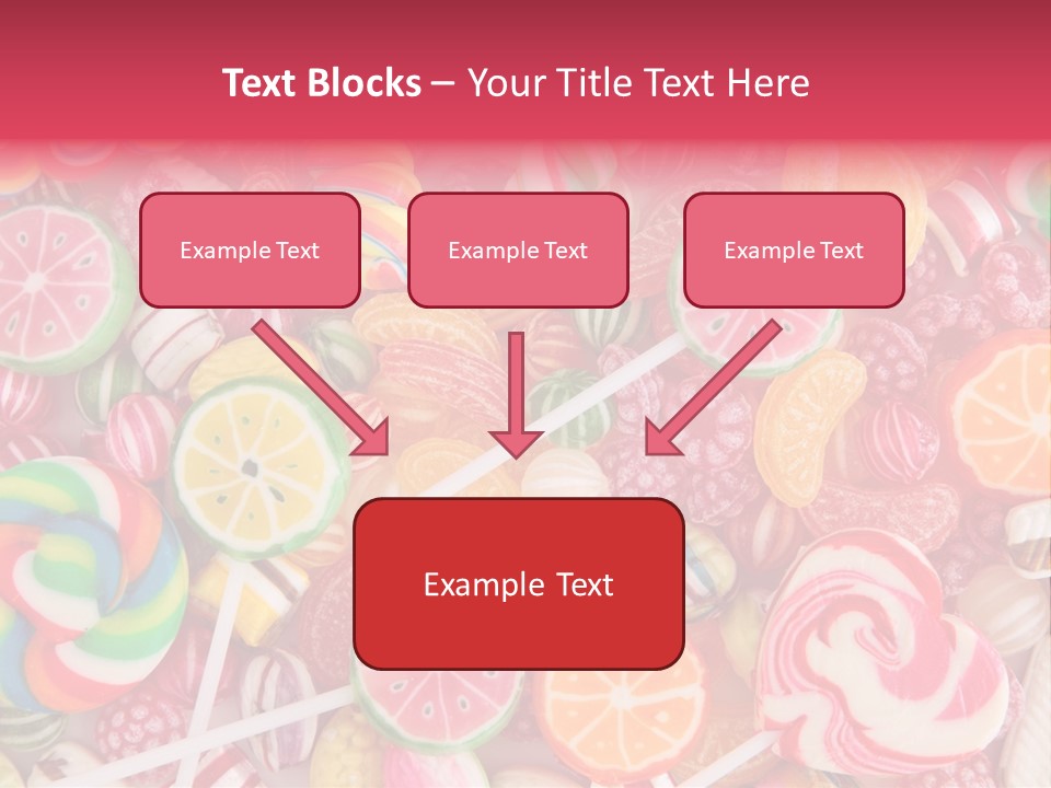 Many Sweet Food PowerPoint Template