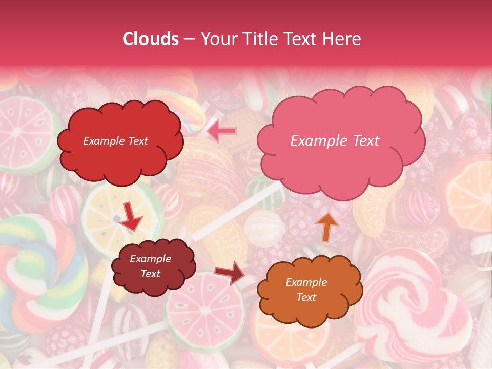 Many Sweet Food PowerPoint Template