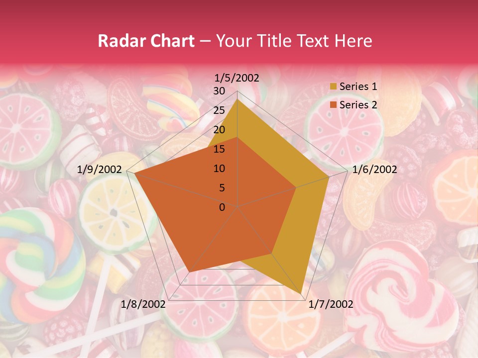 Many Sweet Food PowerPoint Template