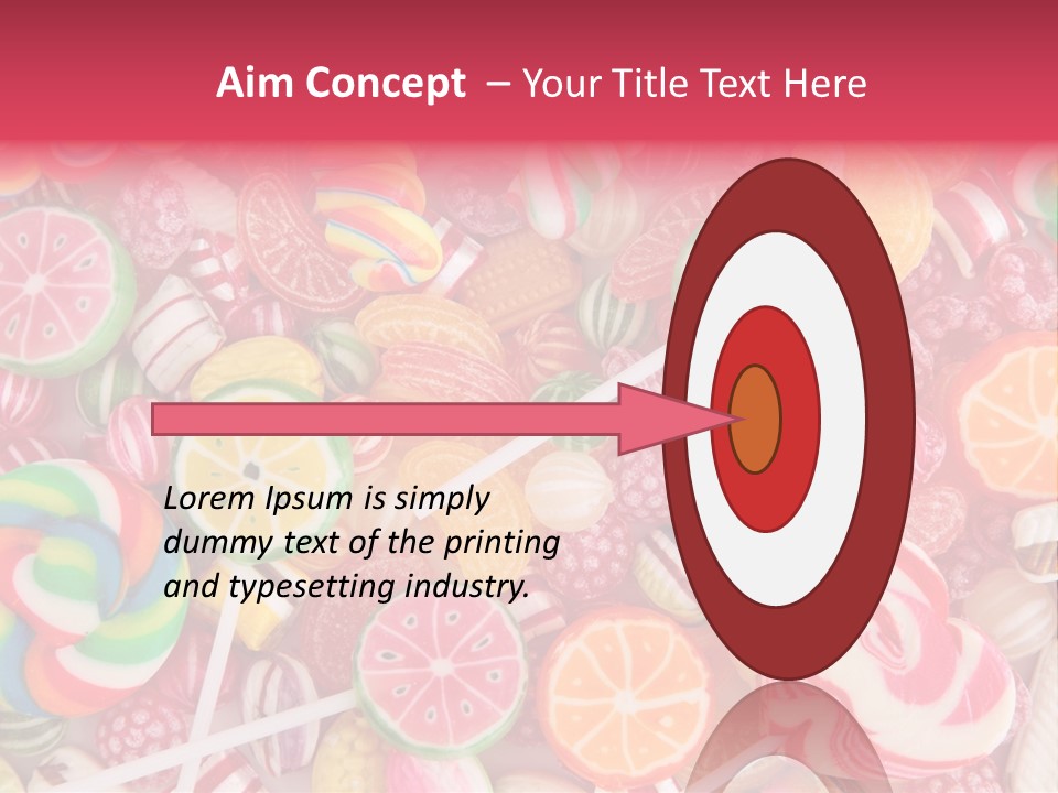 Many Sweet Food PowerPoint Template