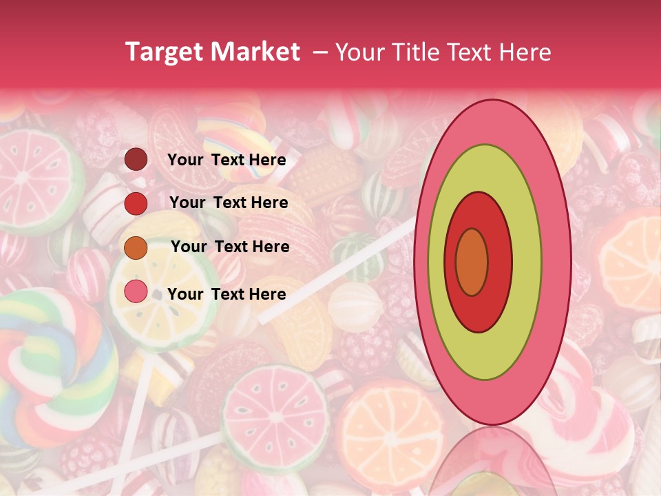 Many Sweet Food PowerPoint Template