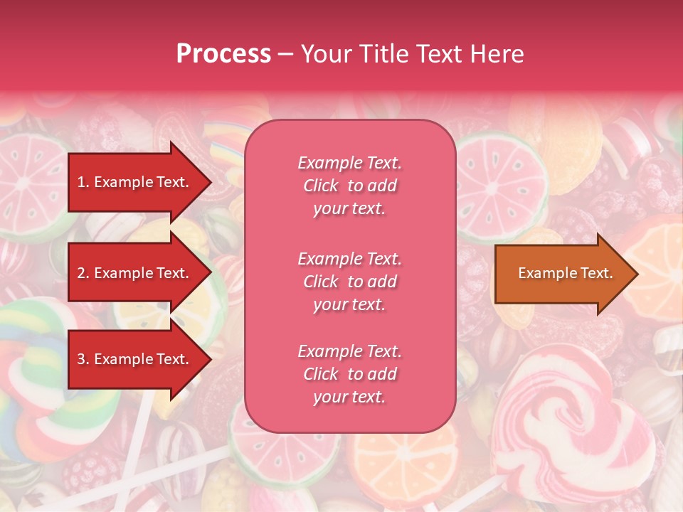 Many Sweet Food PowerPoint Template