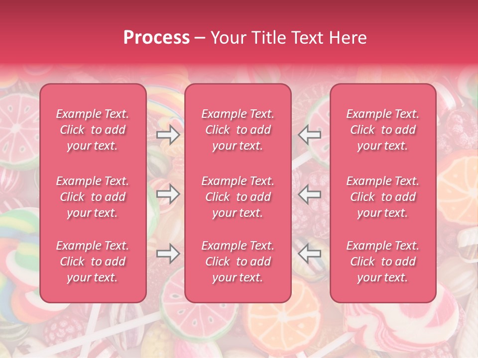 Many Sweet Food PowerPoint Template