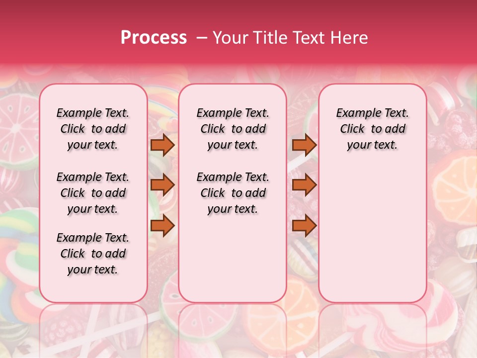 Many Sweet Food PowerPoint Template