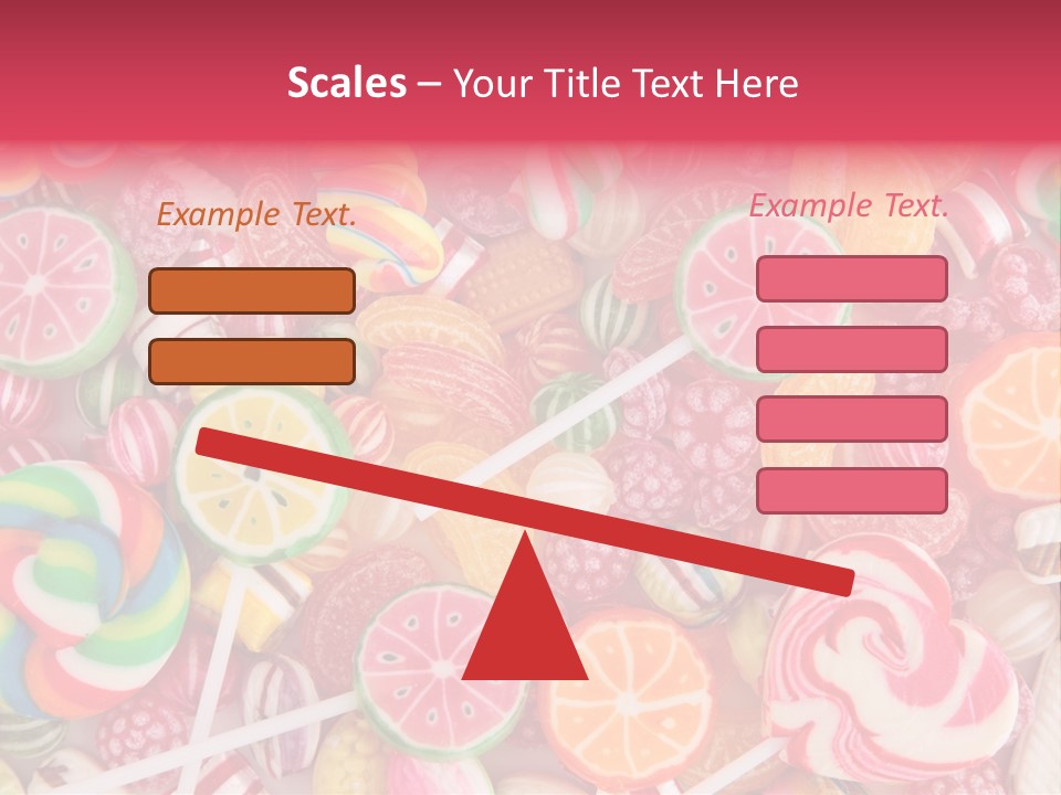 Many Sweet Food PowerPoint Template