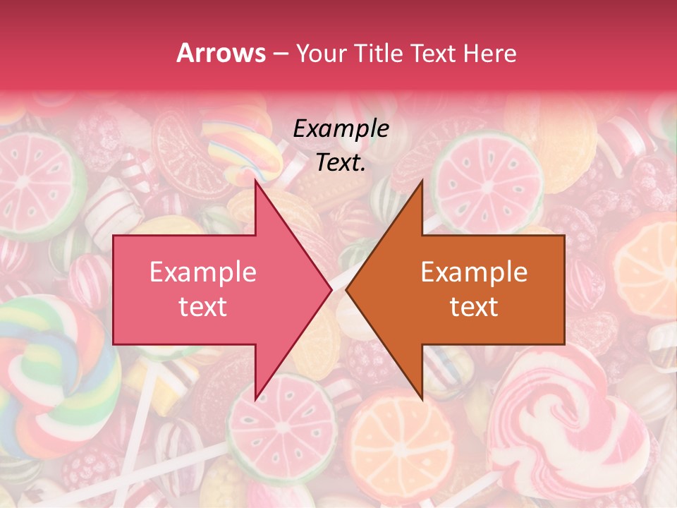 Many Sweet Food PowerPoint Template