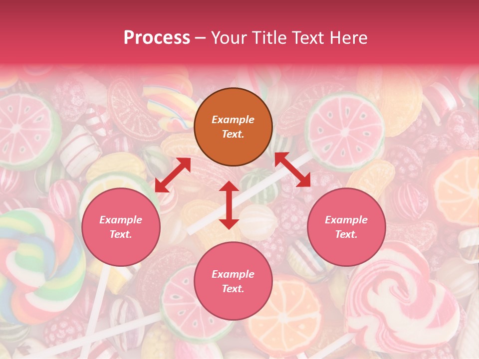 Many Sweet Food PowerPoint Template