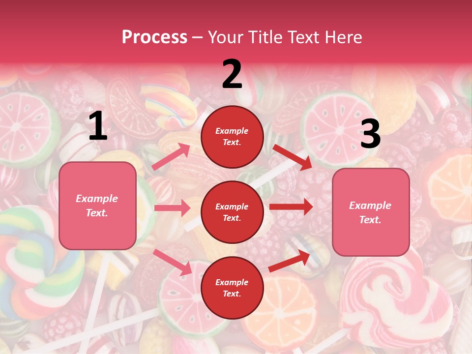 Many Sweet Food PowerPoint Template