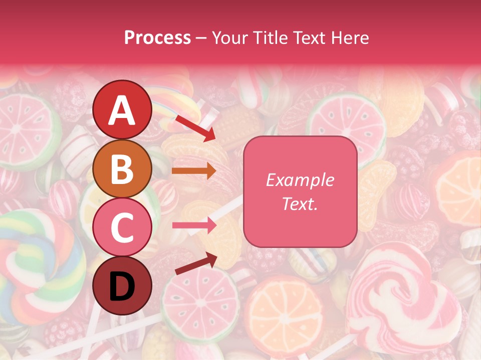 Many Sweet Food PowerPoint Template